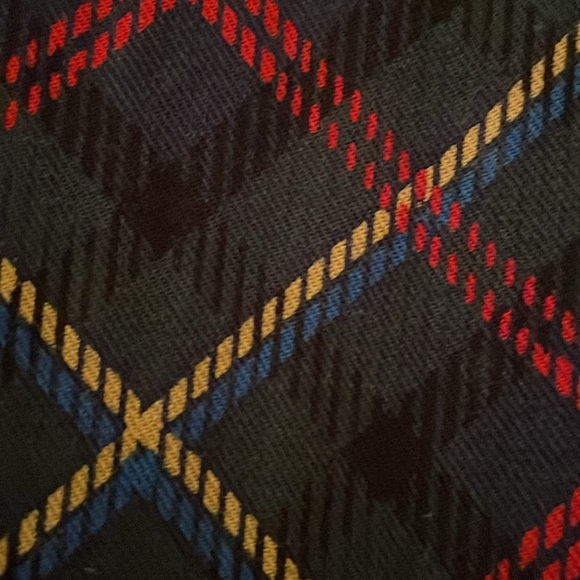 Vintage Pendleton Country Sophisticates Plaid Roll Neck Blouse Sz L - Picture 7 of 7